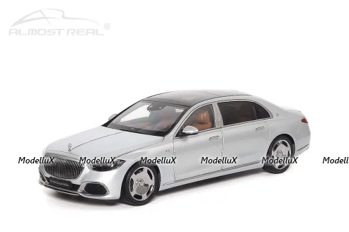 Mercedes-Maybach S-Class 2021, silver, ALM820118, Almost Real 1:18