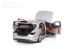 Mercedes-Maybach S-Class 2021, silver, ALM820118, Almost Real 1:18