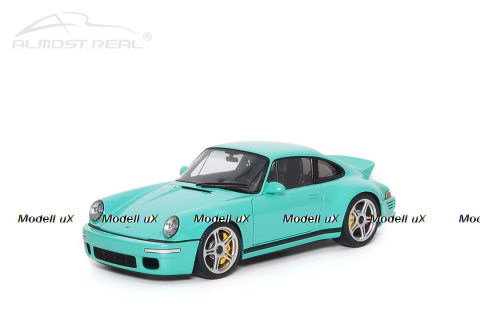Porsche RUF SCR, 2018, mint green, ALM880206, Almost Real 1:18