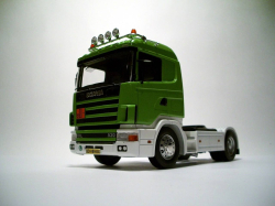 Scania-144L with tank trailer Tpaz, Italeri 1:24