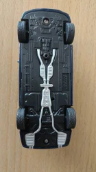BMW 528i sedan (E39) 1995 blue, Schuco 1:43