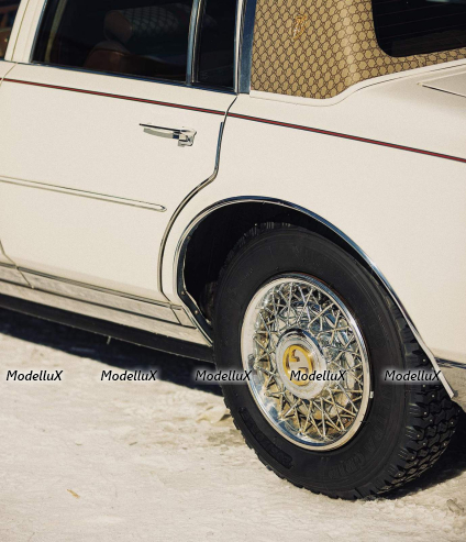 Cadillac Seville, 1982, Limited Edition, GUCCI & Hot Wheels 1:64