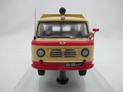 Уаз-450А "Передвижная Пожарная Лаборатория", бежевый/красный, 1962г., 145021, DiP Models 1:43