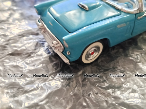 Ford Thunderbird 1956, blue, Franklin Mint 1:43 Уценка!