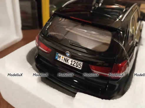 BMW X5 (F15) 2014, black, Paragon 1:18 Уценка!