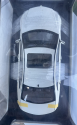 Mercedes-Benz C-class Elegance W204, 2007, white, 76262, AutoArt 1:18