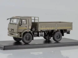Камаз-43502 Мустанг рестайлинг, хаки, SSM1243, SSM 1:43