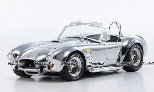 Shelby Cobra 427S/C - Chrome,  KYO8047CP, Kyosho 1:18
