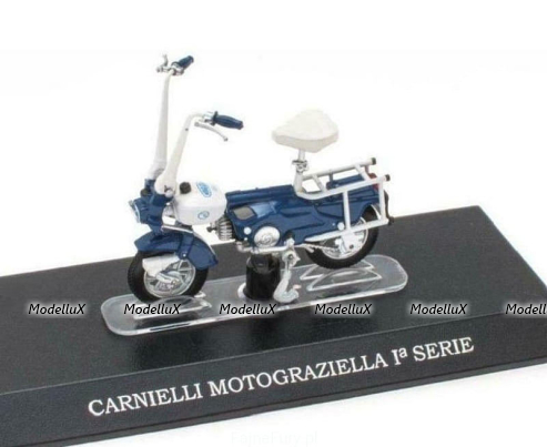 Carnielli Motograziella (1a Serie), blue/white, Altaya1:18