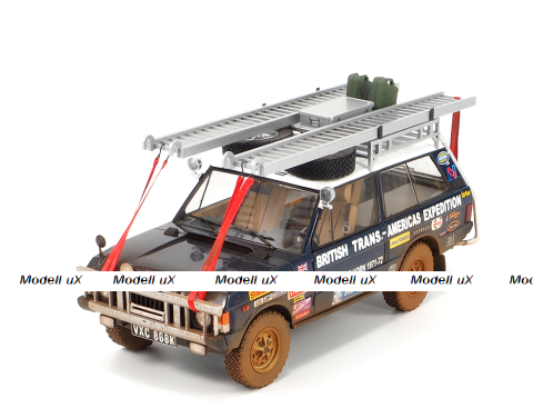 RANGE ROVER ‘THE BRITISH TRANS-AMERICAS EXPEDITION’ – EDITION 1971-1972 (868K) – DIRTY VERSION, Almost Real 1:18