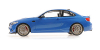 BMW M2 CS 2020,  Blue Metallic W/Gold Wheels, 155021027, Minichamps 1:18