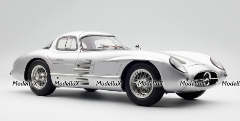 Mercedes 300 SLR Coupe, 1955, red interior, CMC 1:18