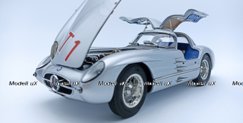 Mercedes 300 SLR Coupe, RAC Tourist Trophy 1955, #T1, CMC 1:18