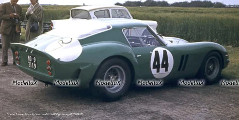 Ferrari 250 GTO, Silverstone 1963, David Piper, #44, CMC 1:18