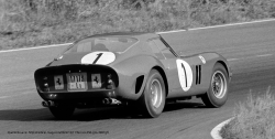 Ferrari 250 GTO, 1000km Paris Montlhéry, P.+R. Rodriguez, #1, CMC 1:18