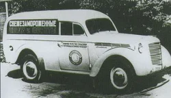 Москвич-400 фургон "МосПищеПрома", Probe43 1:43