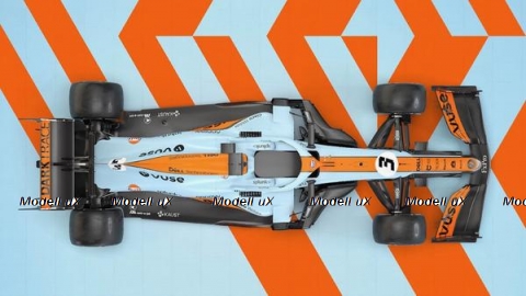 MCLAREN F1 TEAM MCL35M - DANIEL RICCIARDO - MONACO GP 2021, Minichamps 1:43