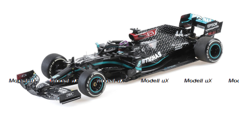 MERCEDES-AMG PETRONAS FORMULA ONE TEAM W11 EQ PERFORMANCE – LEWIS HAMILTON – WINNER STYRIAN GP 2020, 110200244, Minichamps 1:18