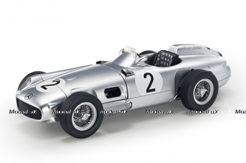 Mercedes W196 Open wheel 1955 Argentine Grand Prix Juan Manuel Fangio, GP15A, GP Replicas 1:18