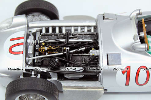 Mercedes W196 1955 Belgian Grand Prix Winner Juan Manuel Fangio, GP15B, GP Replicas 1:18