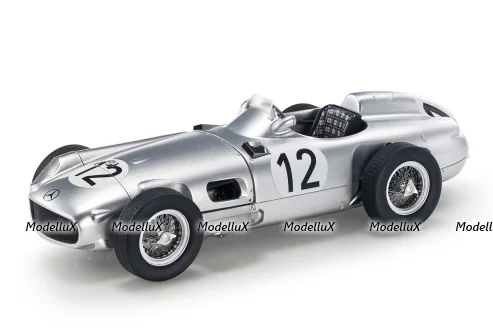 Mercedes W196 Open wheel 1955 British Grand Prix Stirling Moss, GP15C, GP Replicas 1:18