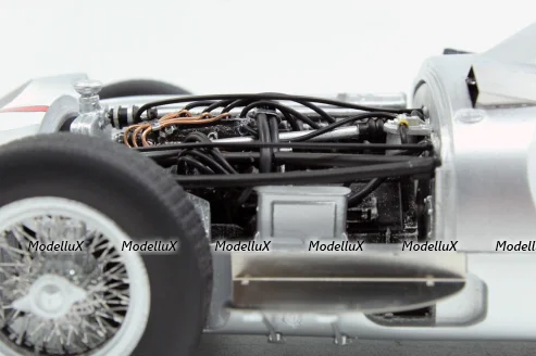 Mercedes W196 Open wheel 1955 British Grand Prix Stirling Moss, GP15C, GP Replicas 1:18