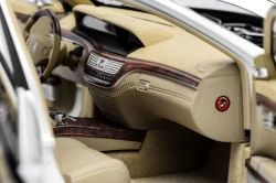 Mercedes-Benz S 600L (221), white, MotorHelix 1:18