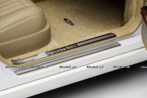 Mercedes-Benz S 600L (221), white, MotorHelix 1:18
