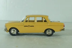 Москвич-408, такси, 1989г., Тантал/Радон 1:43