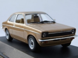 Opel Kadett Saloon 1973 Gold, 870040101, Minichamps 1:87