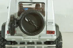 Mercedes Brabus 550 Adventure G-Class 4x4² 2017, silver, 24722S, Che Zhi 1:24