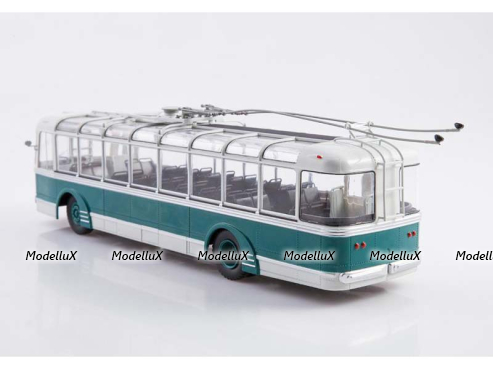 СВАРЗ-ТБЕС 1955, Троллейбус, Наши Автобусы №56, 1:43