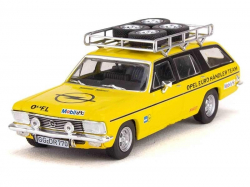 Opel Admiral Caravan, Euro Handler team 1974, Rally Assistance  №42 1:43
