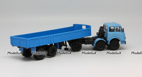 МАЗ 520 с полуприцепом МАЗ-5205 1972, H859, НАП 1:43