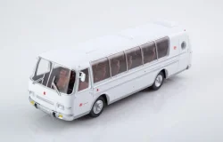 ПАЗ Турист-Люкс 8.5 автобус 1968, белый, Наши Автобусы, №70, Modimio  1:43