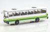 Лаз-4207 автобус 1990, белый/зеленый, Наши Автобусы, №72, Modimio 1:43