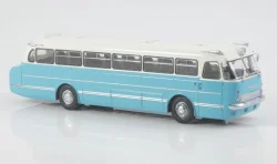 Икарус 55.14 автобус 1965, голубой/белый, Наши Автобусы, №73, Modimio  1:43