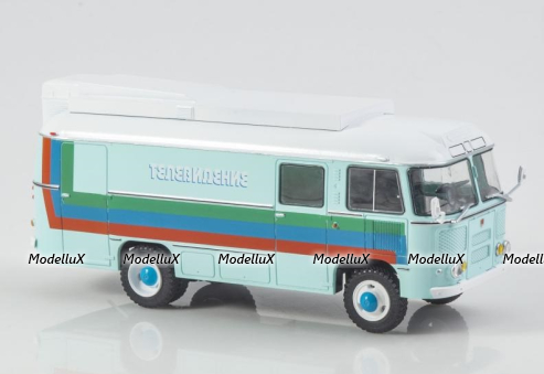 Паз-3916 ПВС-4 "Телевидение", NAS016, Наши Автобусы, Спецвыпуск №16, 1:43