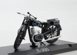 Л-300 1930, черный, Наши Мотоциклы №20, Modimio 1:43