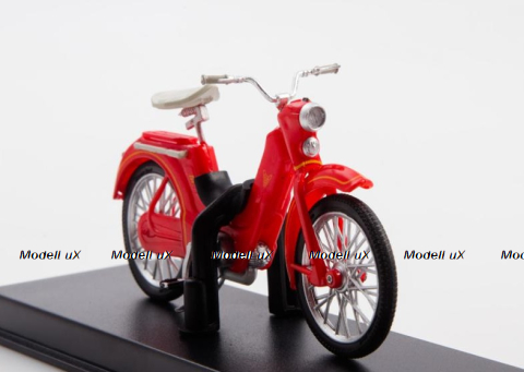 Jawa 50 typ 551 Jawetta 1958, красный, Наши Мотоциклы №28, Modimio 1:43