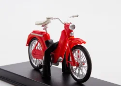 Jawa 50 typ 551 Jawetta 1958, красный, Наши Мотоциклы №28, Modimio 1:43