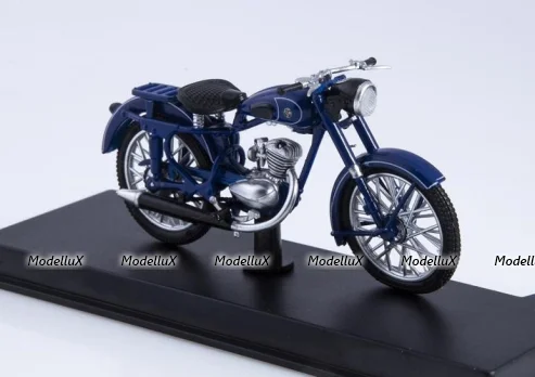 К-58 1958, синий, Наши Мотоциклы №36, Modimio 1:43
