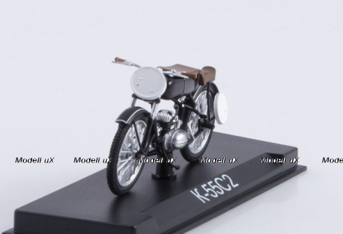 K-55С2 1955, черный, Наши Мотоциклы №40, NM040, Modimio 1:43
