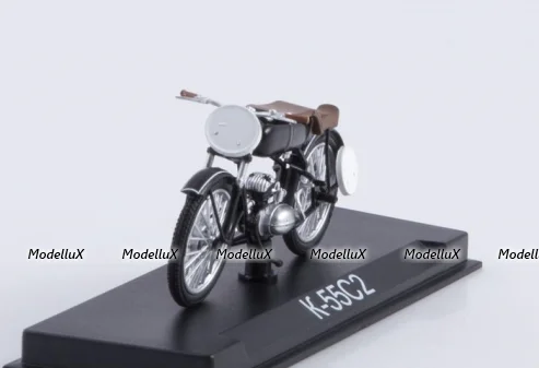 K-55С2 1955, черный, Наши Мотоциклы №40, NM040, Modimio 1:43