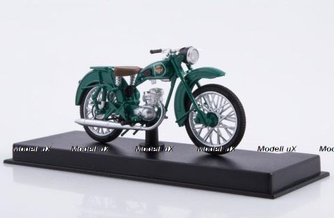 М1М 1956, зеленый, Наши Мотоциклы №42, Modimio 1:43