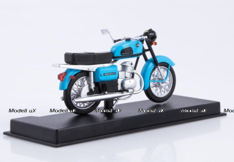 Восход-2 1972, голубой, Наши Мотоциклы №43, NM043, Modimio 1:43