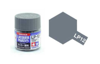 Нитро-краска LP12 серая матовая, Tamiya LP-12