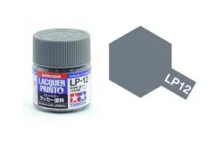 Нитро-краска LP12 серая матовая, Tamiya LP-12