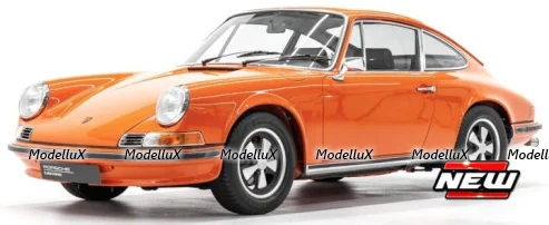 Porsсhe 911 1972, orange, 155063002, Minichamps 1:18