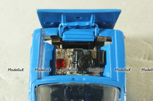 Ваз-2101 А9, синий, ранний, Тантал/Радон 1:43